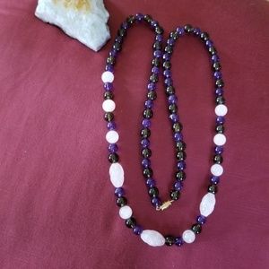 Multi stones necklace